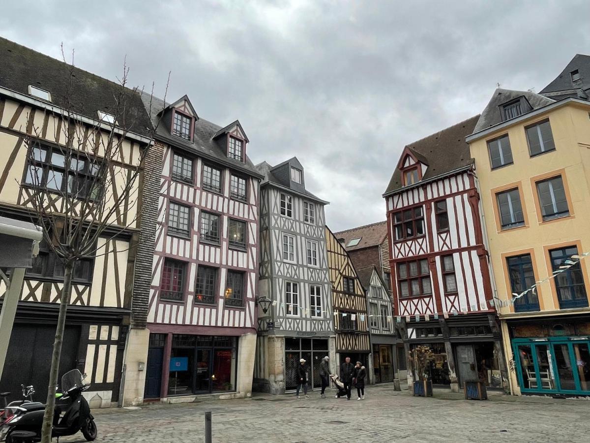 Apartmán Le 1731, Rouen Coeur D'Histoire, Superbe Duplex Exteriér fotografie