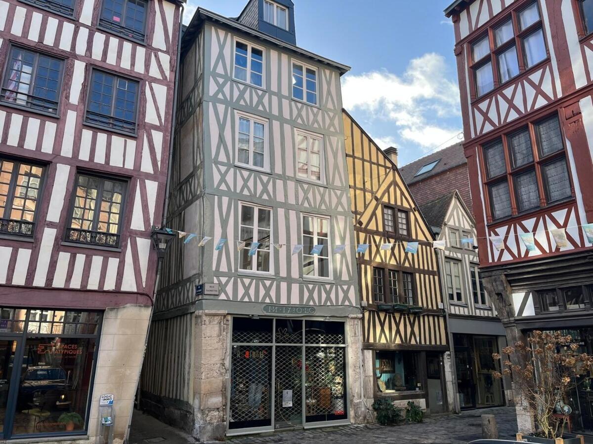 Apartmán Le 1731, Rouen Coeur D'Histoire, Superbe Duplex Exteriér fotografie
