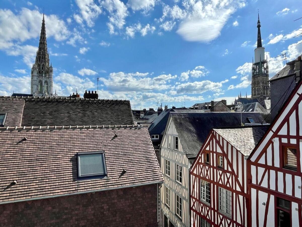 Apartmán Le 1731, Rouen Coeur D'Histoire, Superbe Duplex Exteriér fotografie