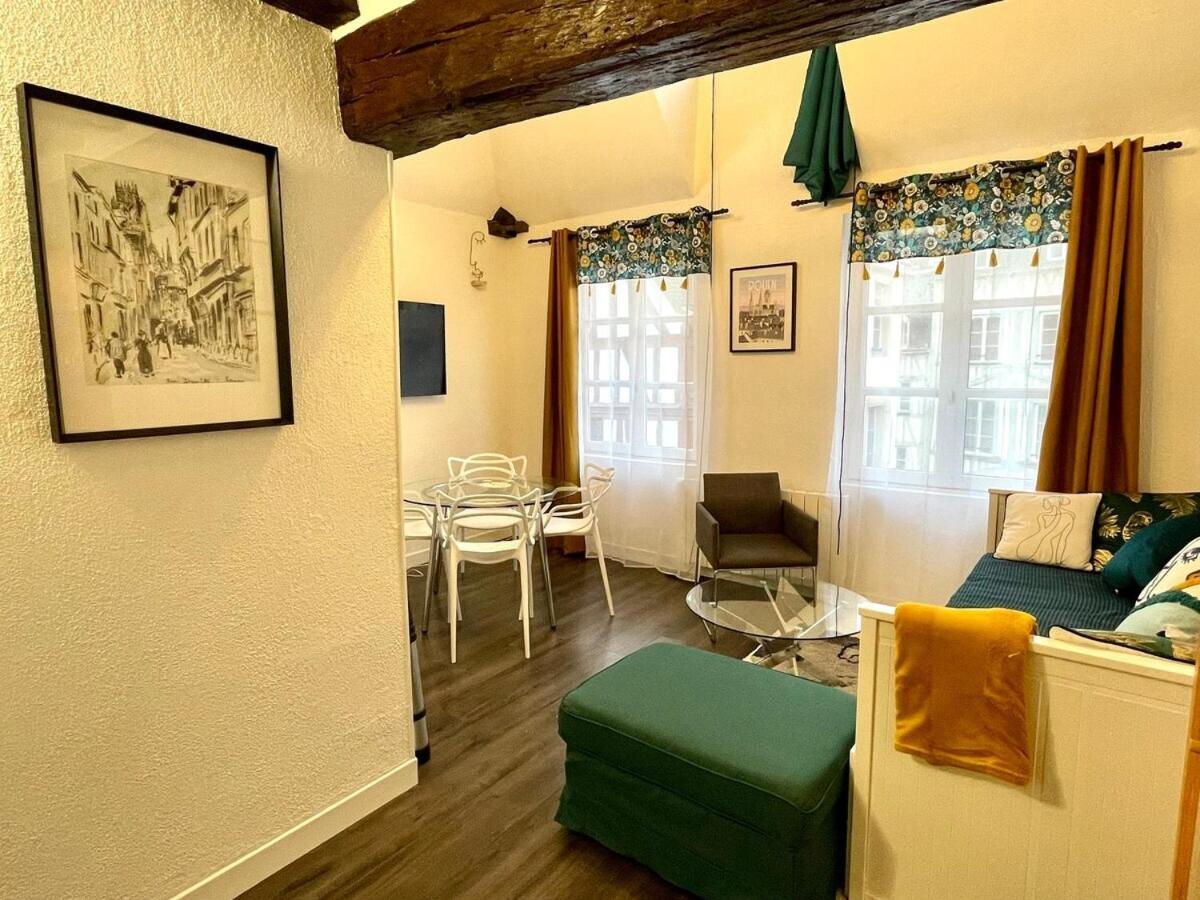 Apartmán Le 1731, Rouen Coeur D'Histoire, Superbe Duplex Exteriér fotografie